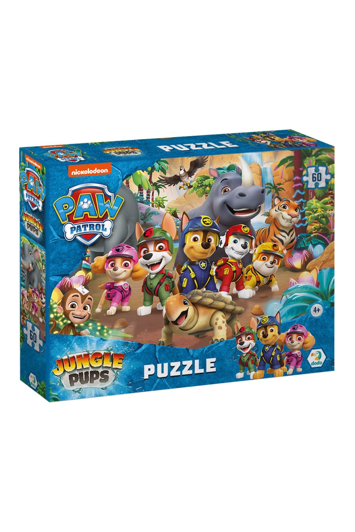 dodotoys-Puzzle Patrula catelusilor, Jungle, 60 piese 1