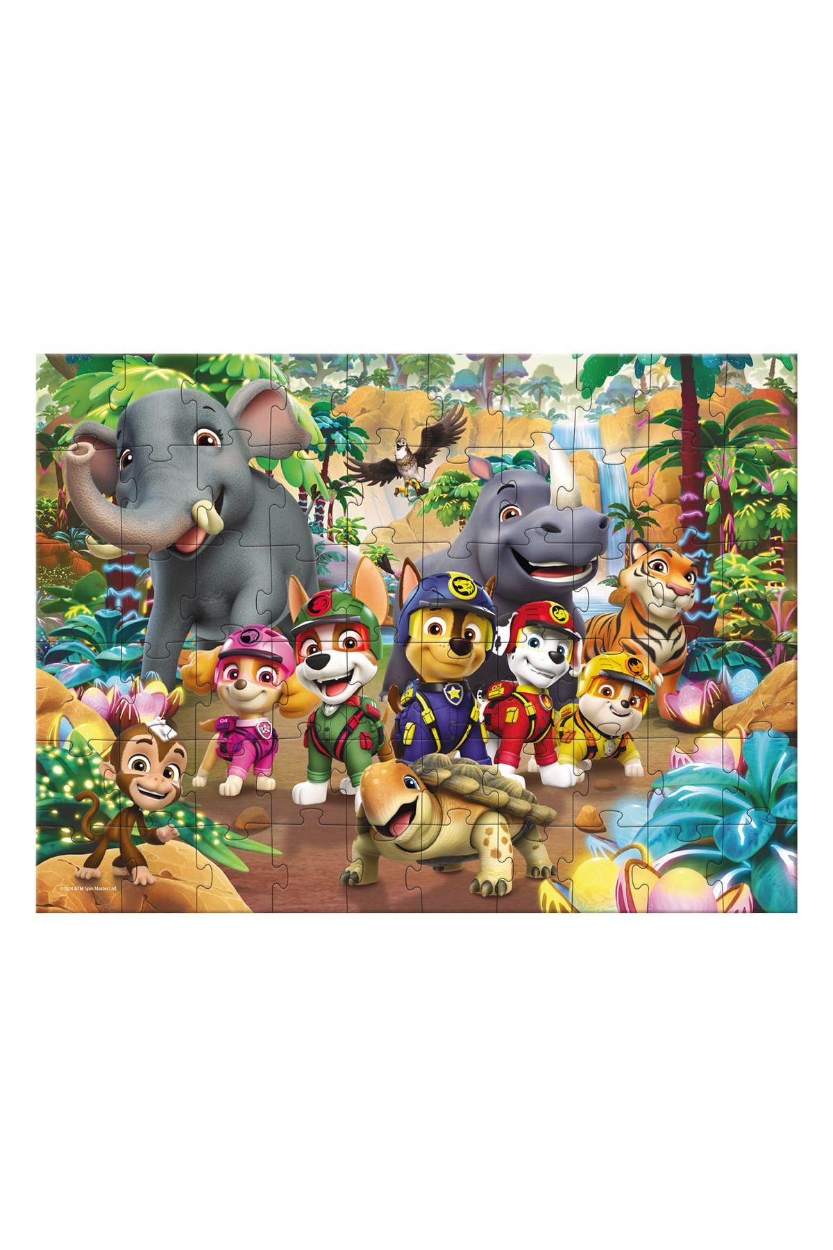 dodotoys-Puzzle Patrula catelusilor, Jungle, 60 piese 2