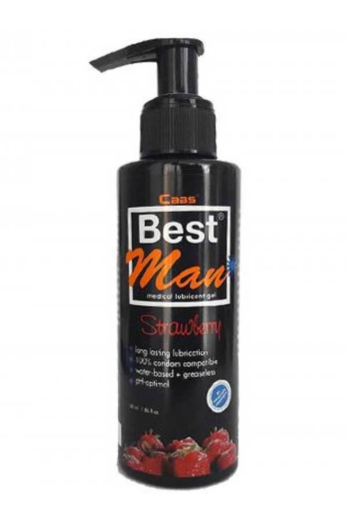 evimdeyokyok Best Man 150ML. Büyük Boy Çilekli Lubricant Jel