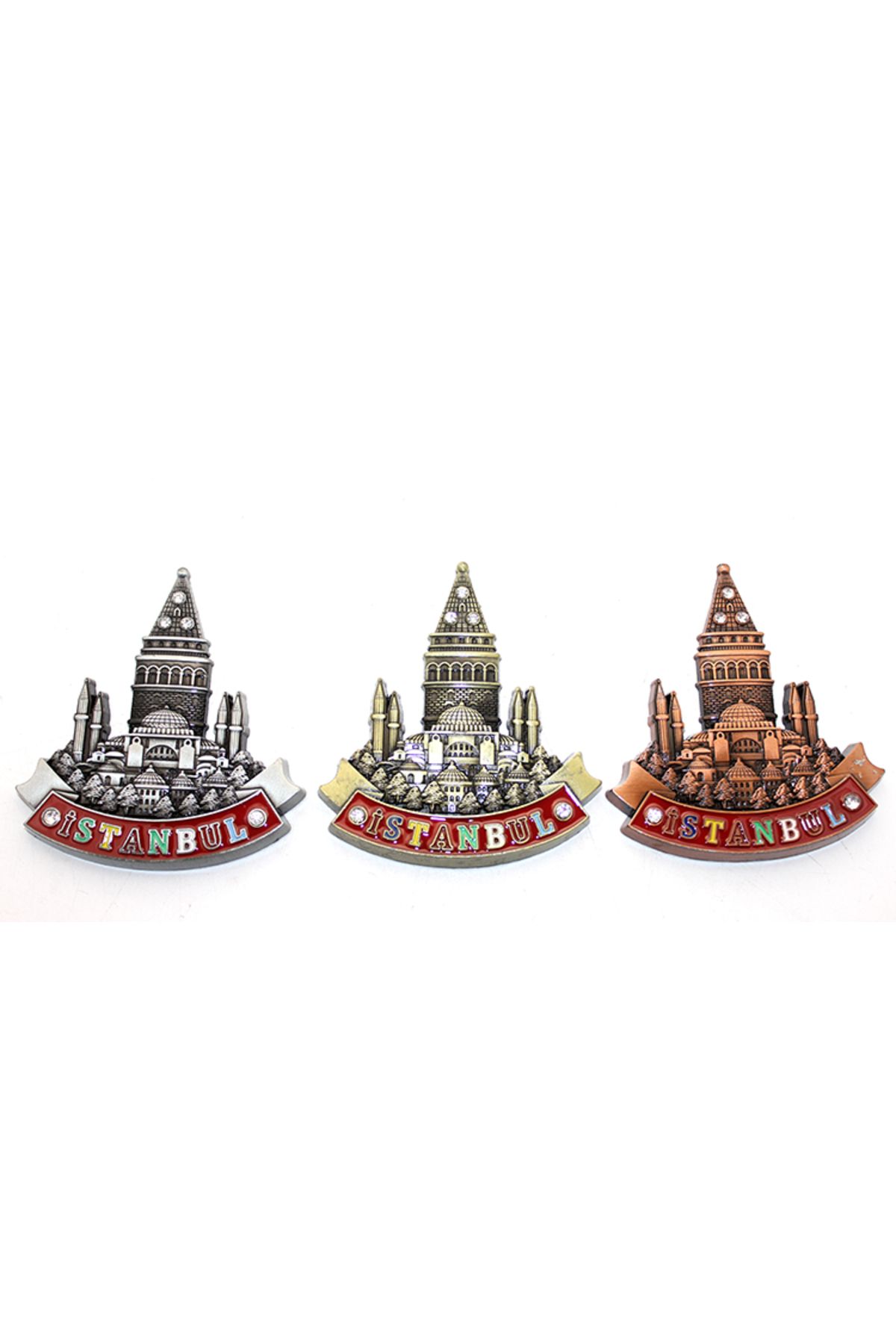 Livenda Shop İstanbul Temalı Metal Magnet