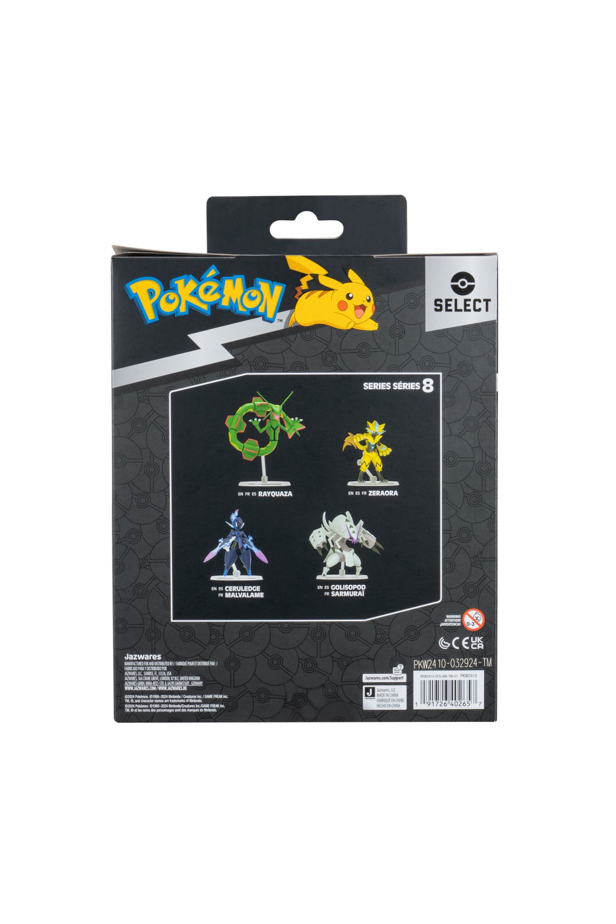 Pokemon-Super Articulated Figure 6-Inches, Assorted (Character & Color May Vary) 6