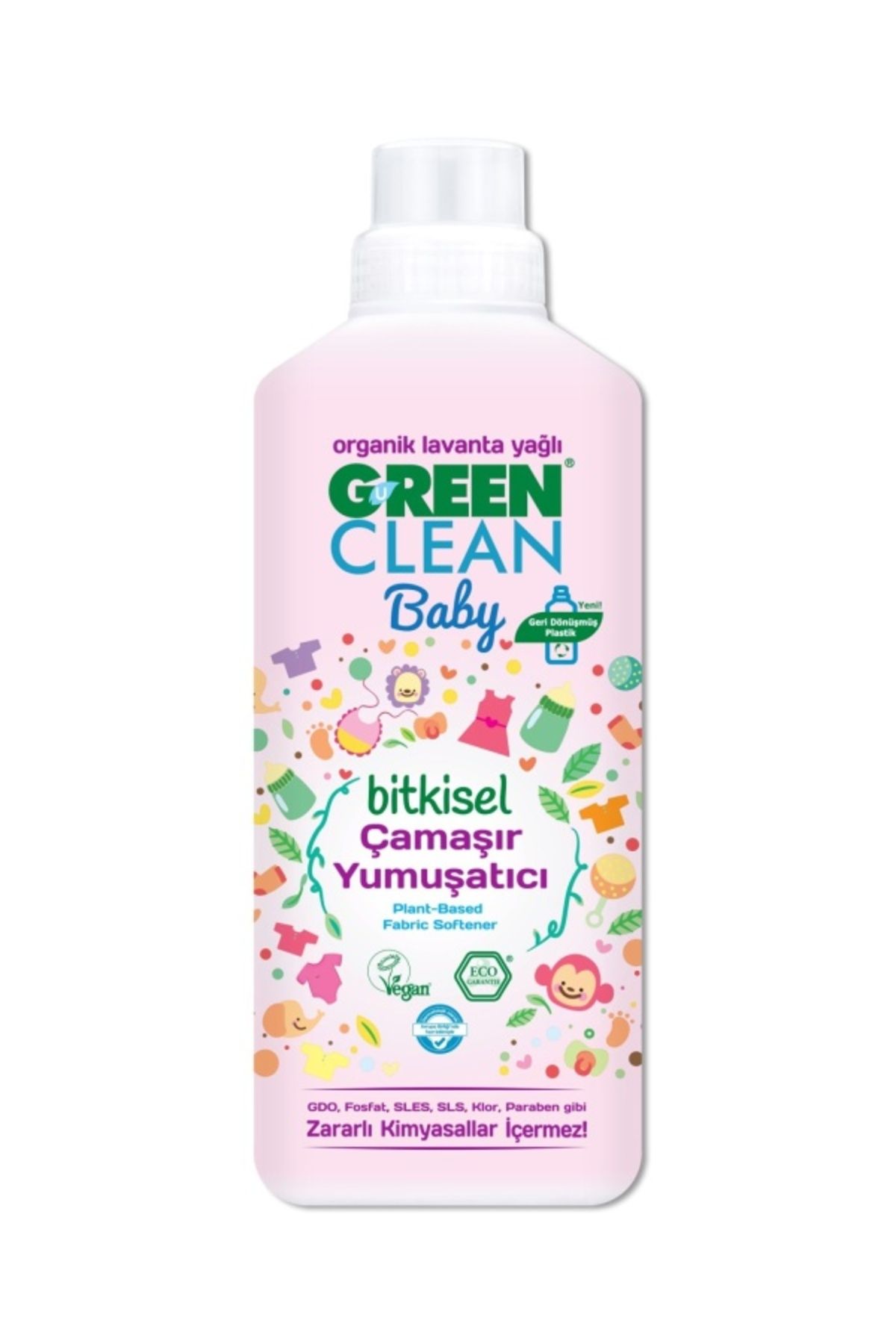 Green Clean Baby Bitkisel Çamaşır Yumuşatıcı 1000ml