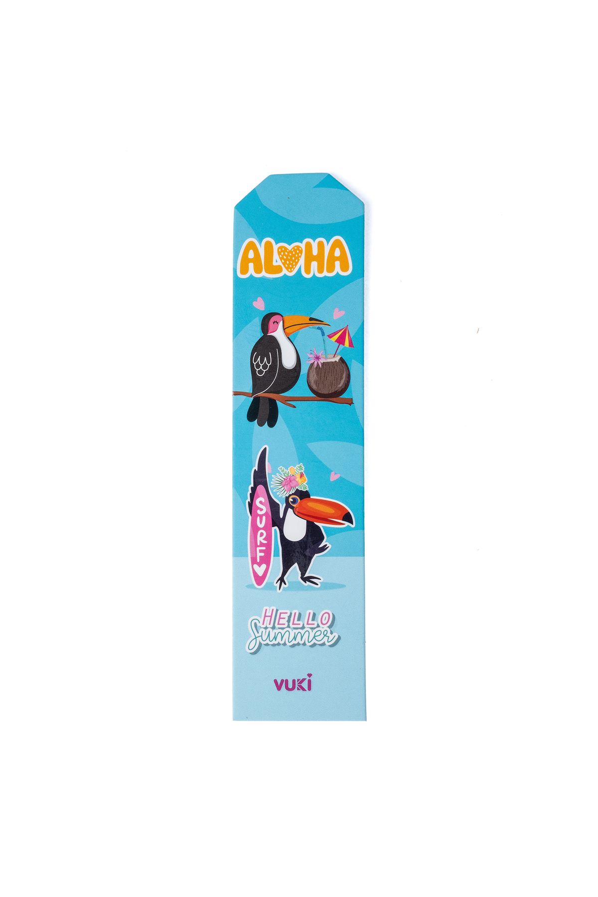 VUKİ-Semn de carte din hârtie cu modele de animale 1
