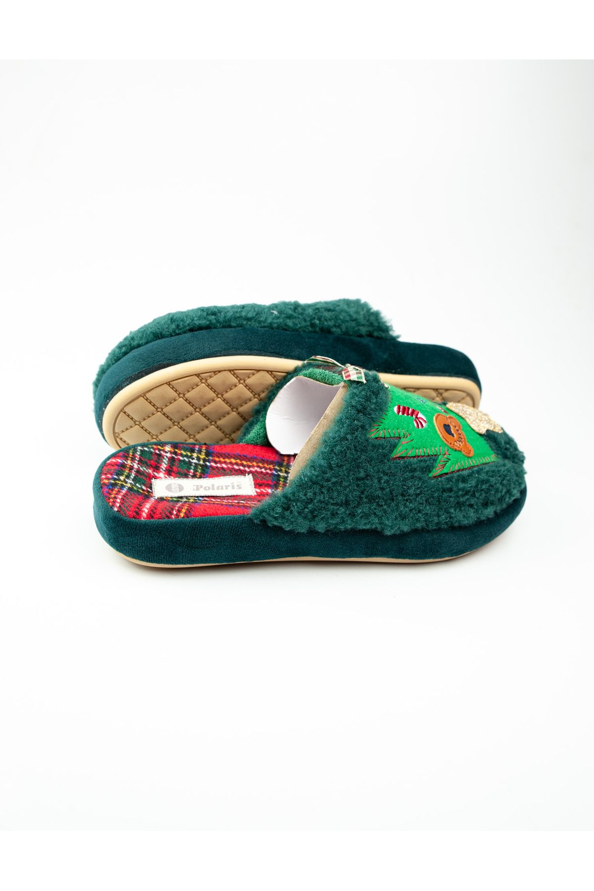 Polaris-607140   Green Women's Indoor Slippers 4