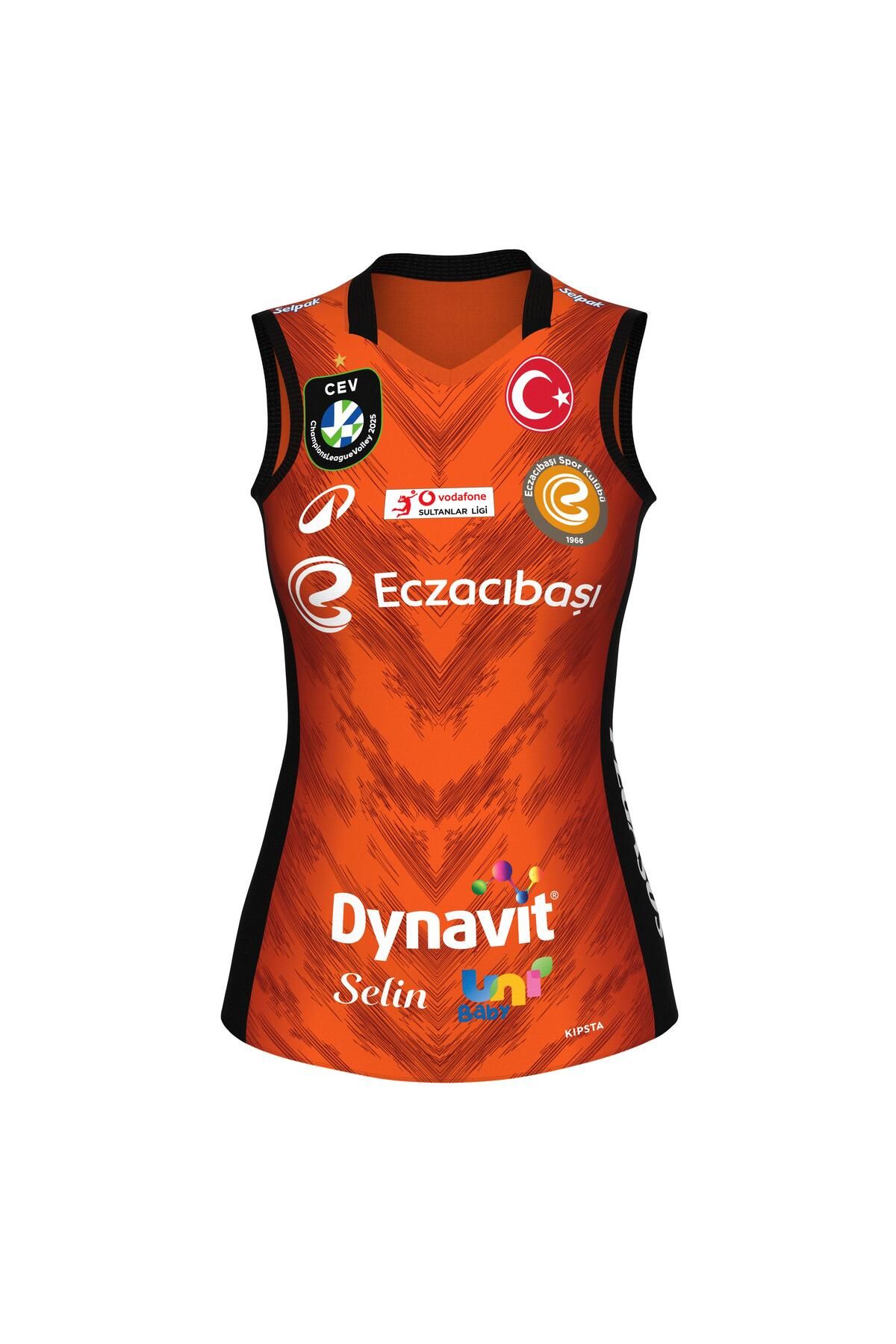 Decathlon Eczacıbaşı 24/25 Resmi Voleybol Forması - Turuncu