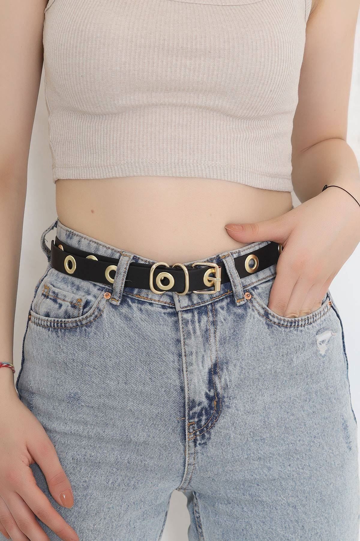 Cream-Belt - Gray 5