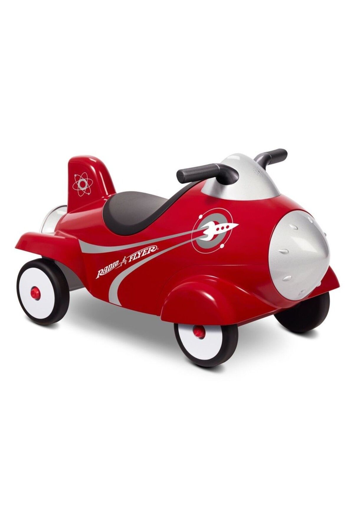 RADIO FLYER Retro Roket Binilebilir Oyuncak, Uzay Macerası İçin Eğlenceli Tasarım