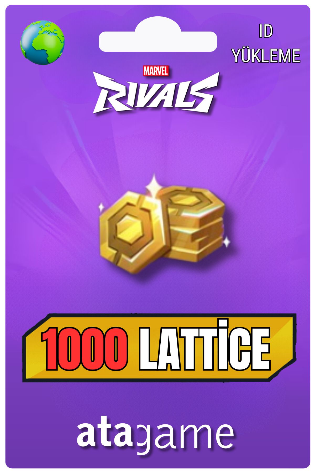 AtaGame Marvel Rivals 1000 Lattice ID Global