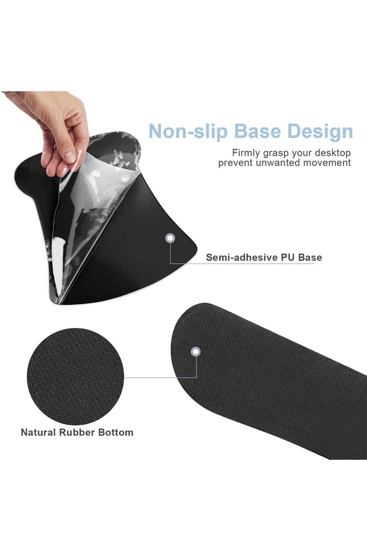 Arabest-Keyboard Wrist Rest Pad and Ergonomic Mouse Pad with Wrist Rest Support, Nonslip Mat 5