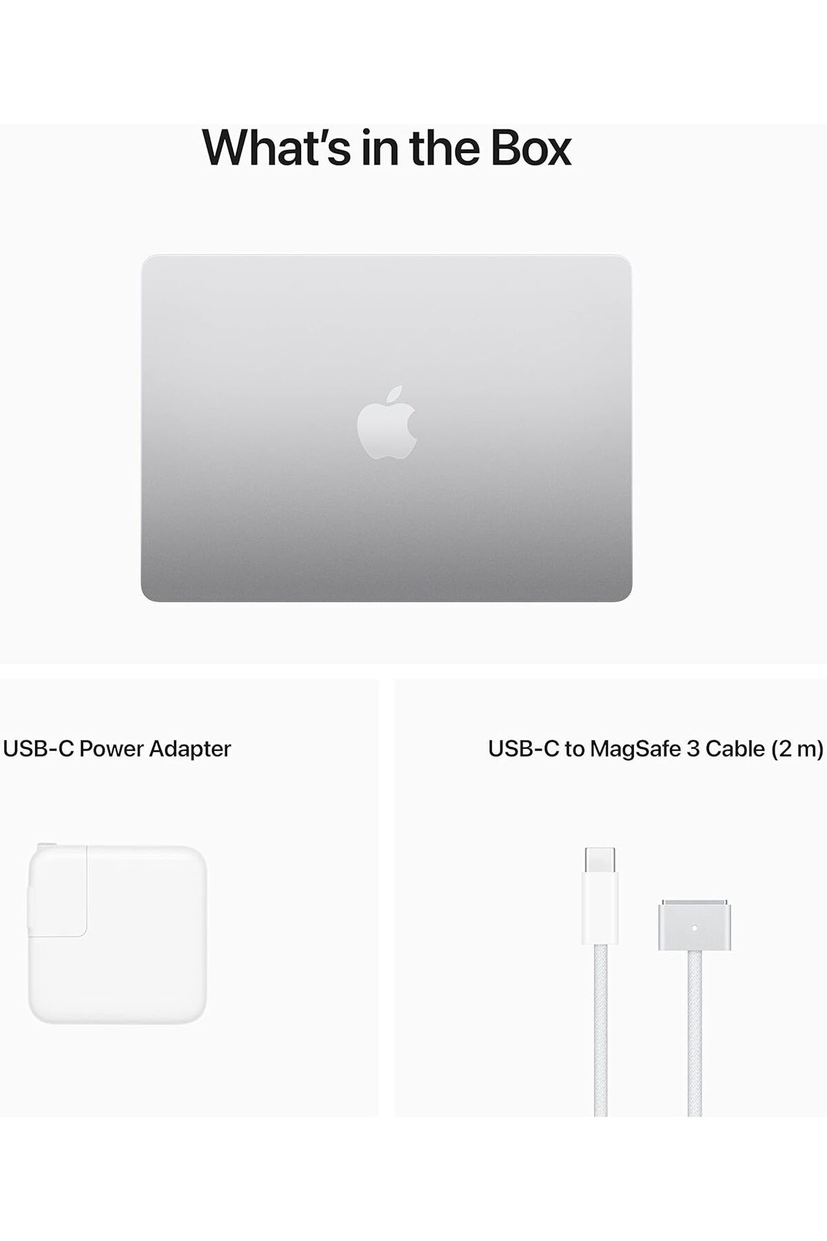 Apple-13-inch MacBook Air: Apple M2 chip with 8-core CPU and 10-core GPU, 512GB, AE/EN Keyboard - Silver 6