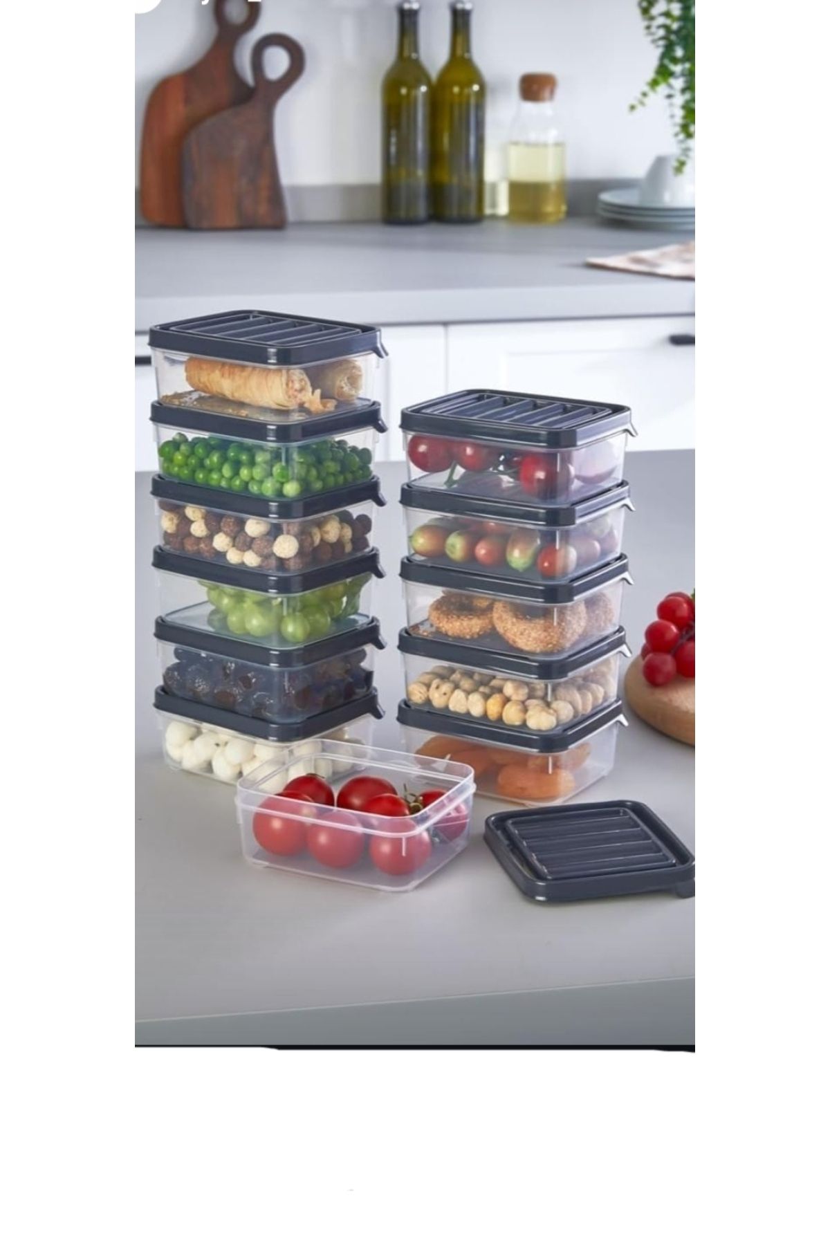 VİZZO-250 ml 6 Pieces Breakfast Microwave Storage Container 2