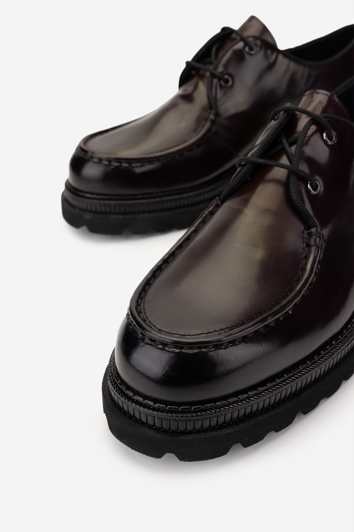 کفش های کژوال مردانه روزمره BORDEAUX چرمی Valmenti