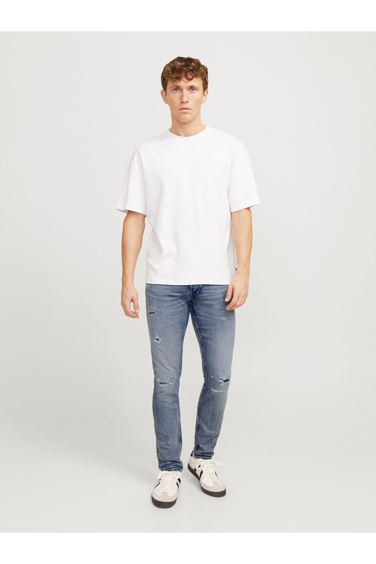 شلوار جین مردانه راسته فاق نرمال | جک اند جونز Jack & Jones TYCF4839E811019709 - تصویر 6