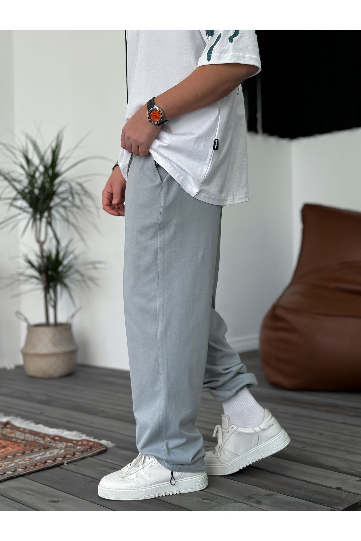 BYBASICMAN-Gray Basic Stopper Tracksuit V2 Jj-329/711 5