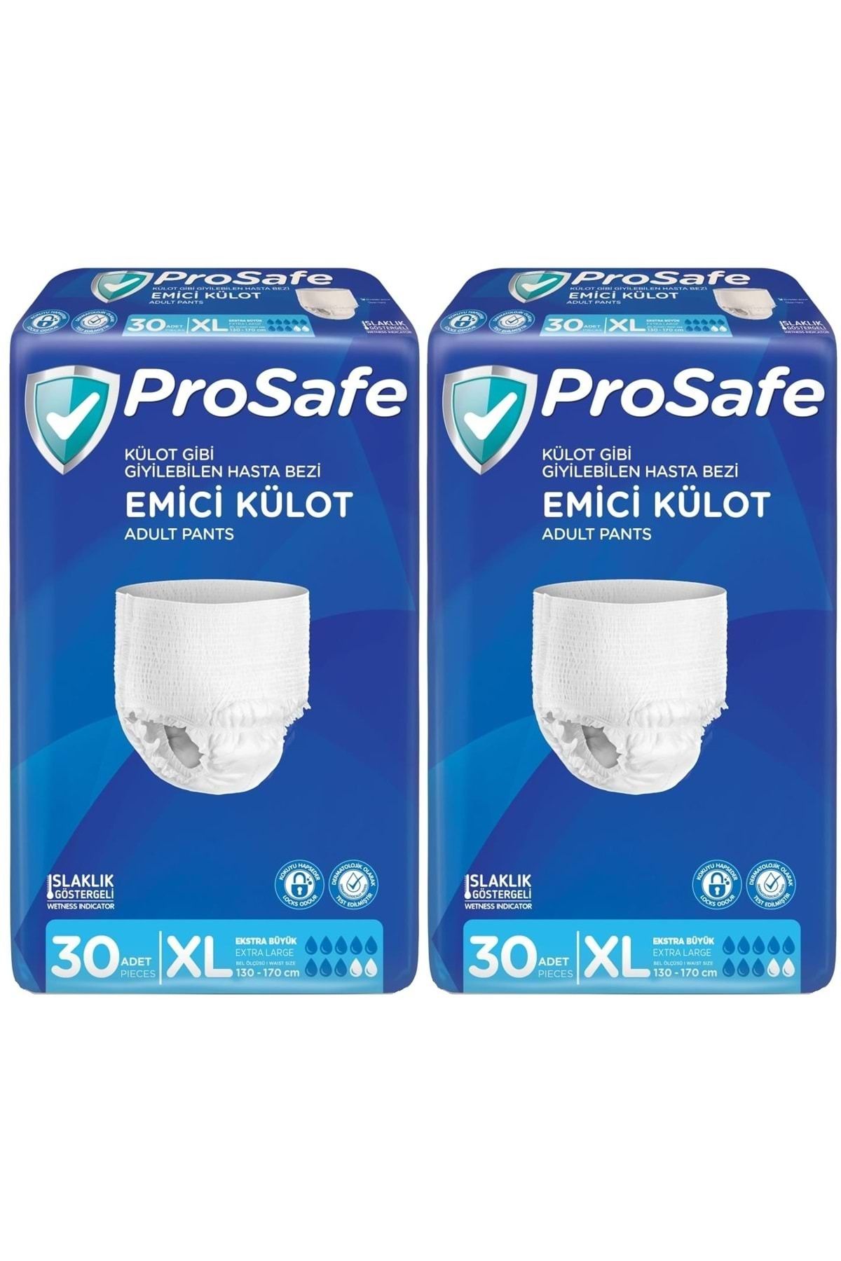 PROSAFE Emici Külot Hasta Bezi XL-Extra Large 60 Adet (2PK*30)