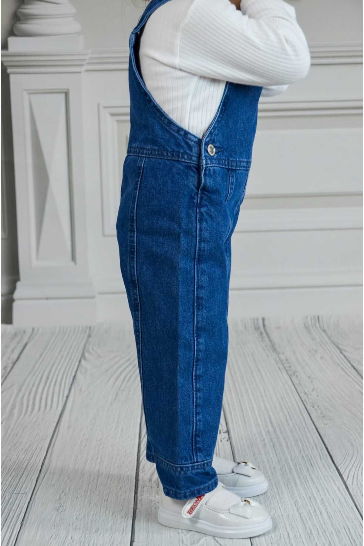 Ede Tekstil-Girl's Jeans Slopet Blue Denim 6