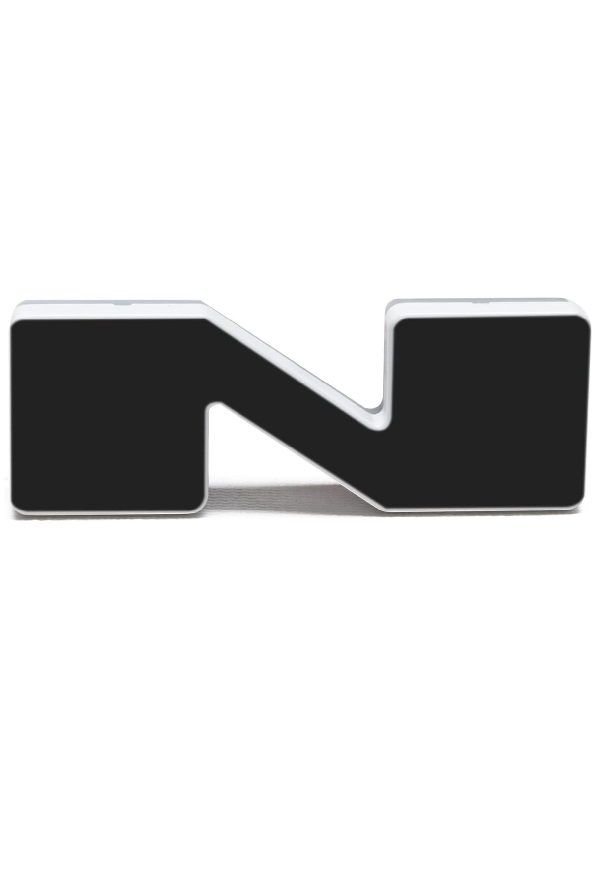 oracle-Universal Illuminated LED Letter Badge - Matte White Surface - N - White LED 1