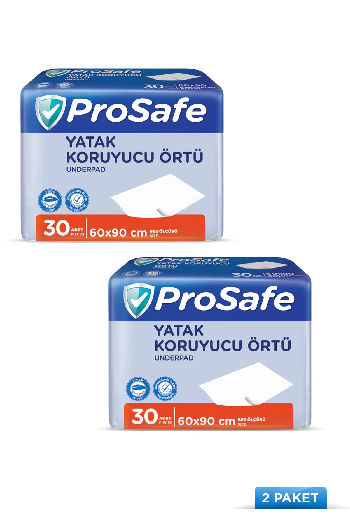 PROSAFE Yatak Koruyucu Örtü 30'lu X2