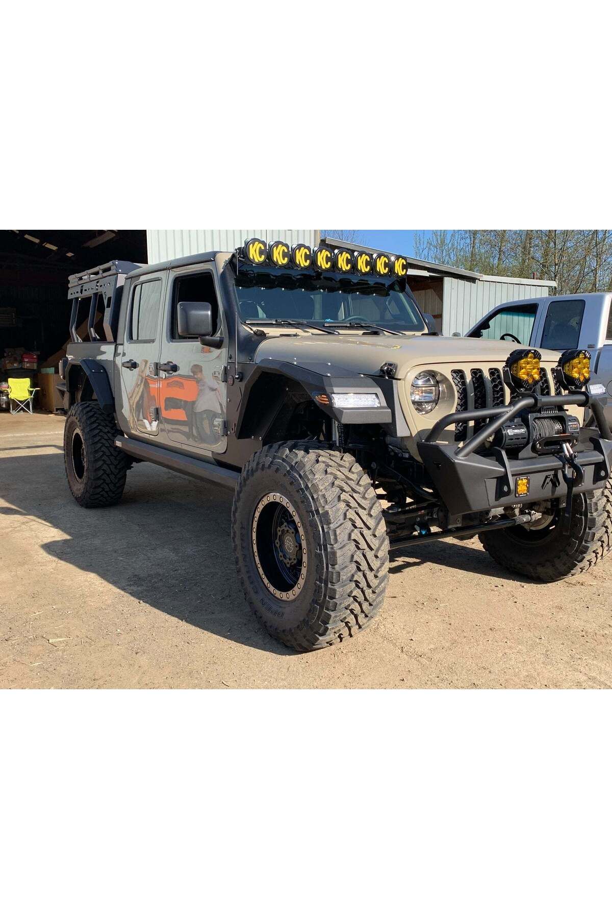 oracle-Jeep Wrangler JL & Gladiator JT 18-24 LED Front Sidemarkers, Smoked Lens 3