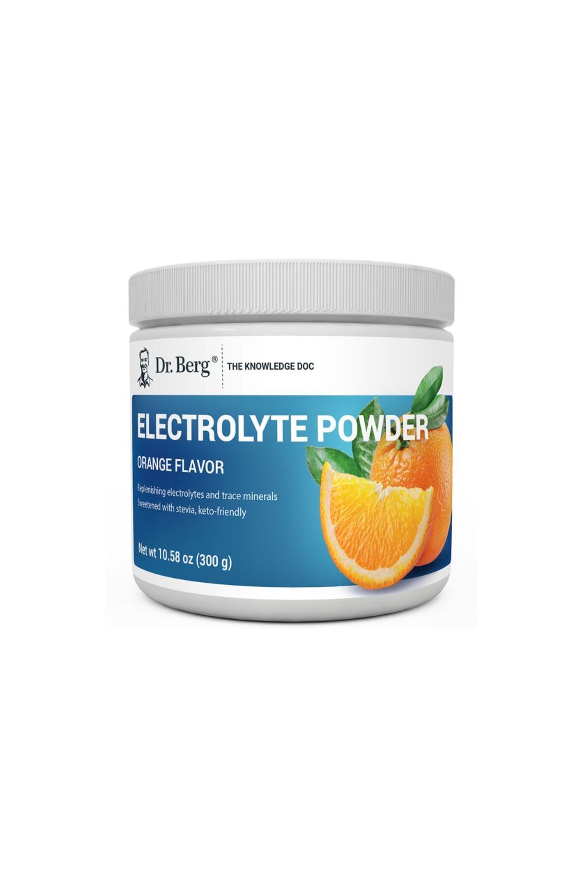 dr berg-Dr.Berg Electrolyte Powder, Orange, Comprehensive Electrolyte Blend, High Potency 1