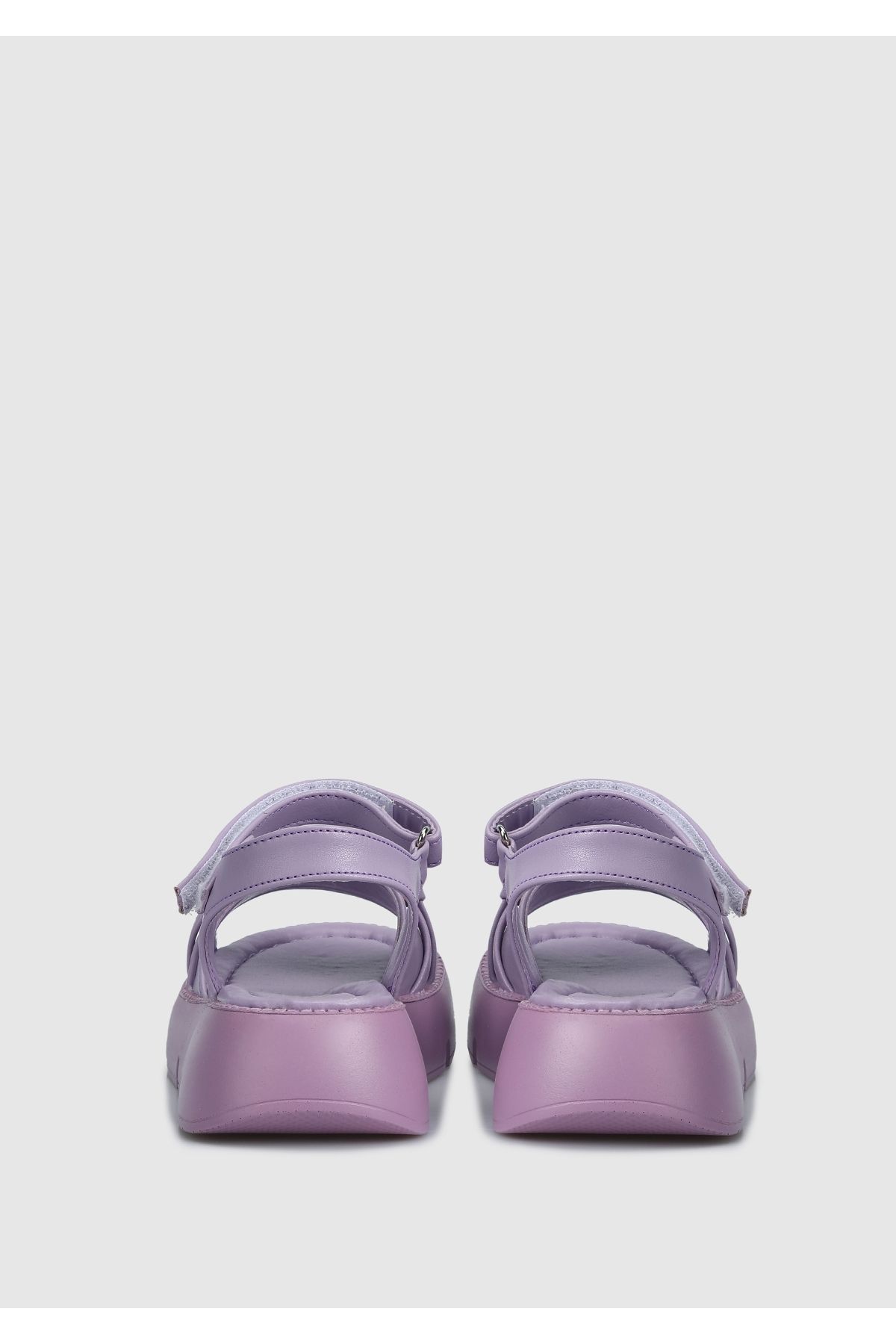 Kiddo-Lilac Flat Sandals for Girls 4