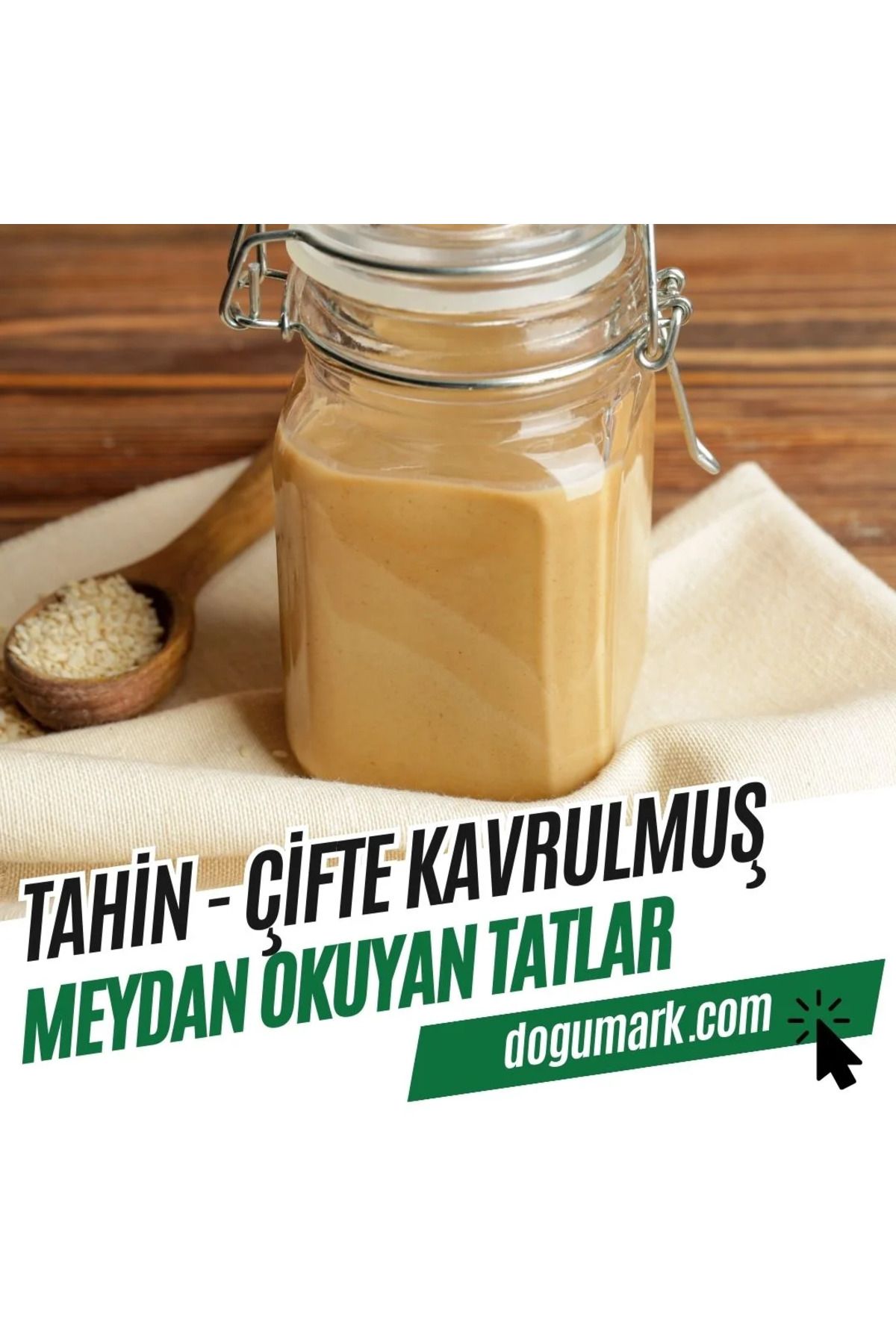 DoğuMark Tahin - Çifte Kavrulmuş 660cc (Net 650g)