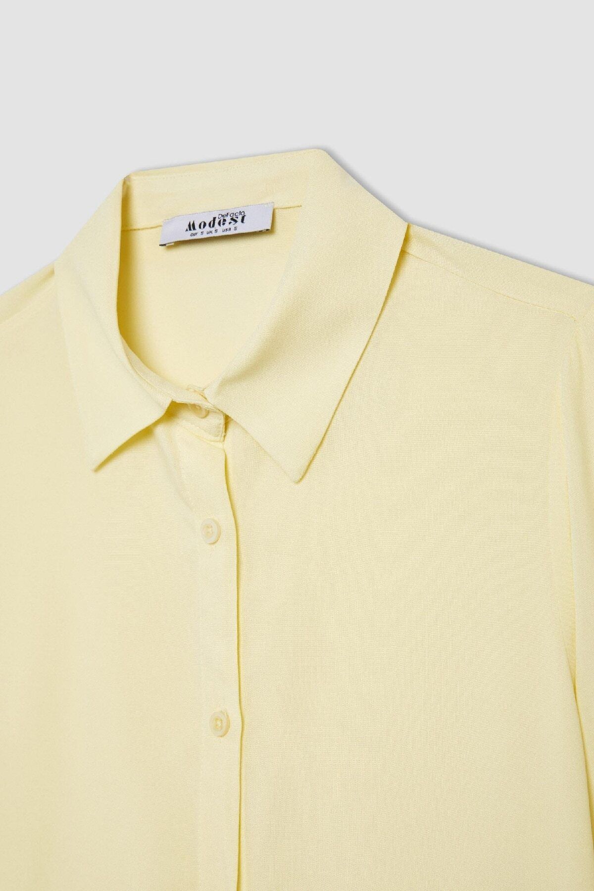 DeFacto-Regular Fit Basic Langarmshirt Tunika Z3538az24sp 8