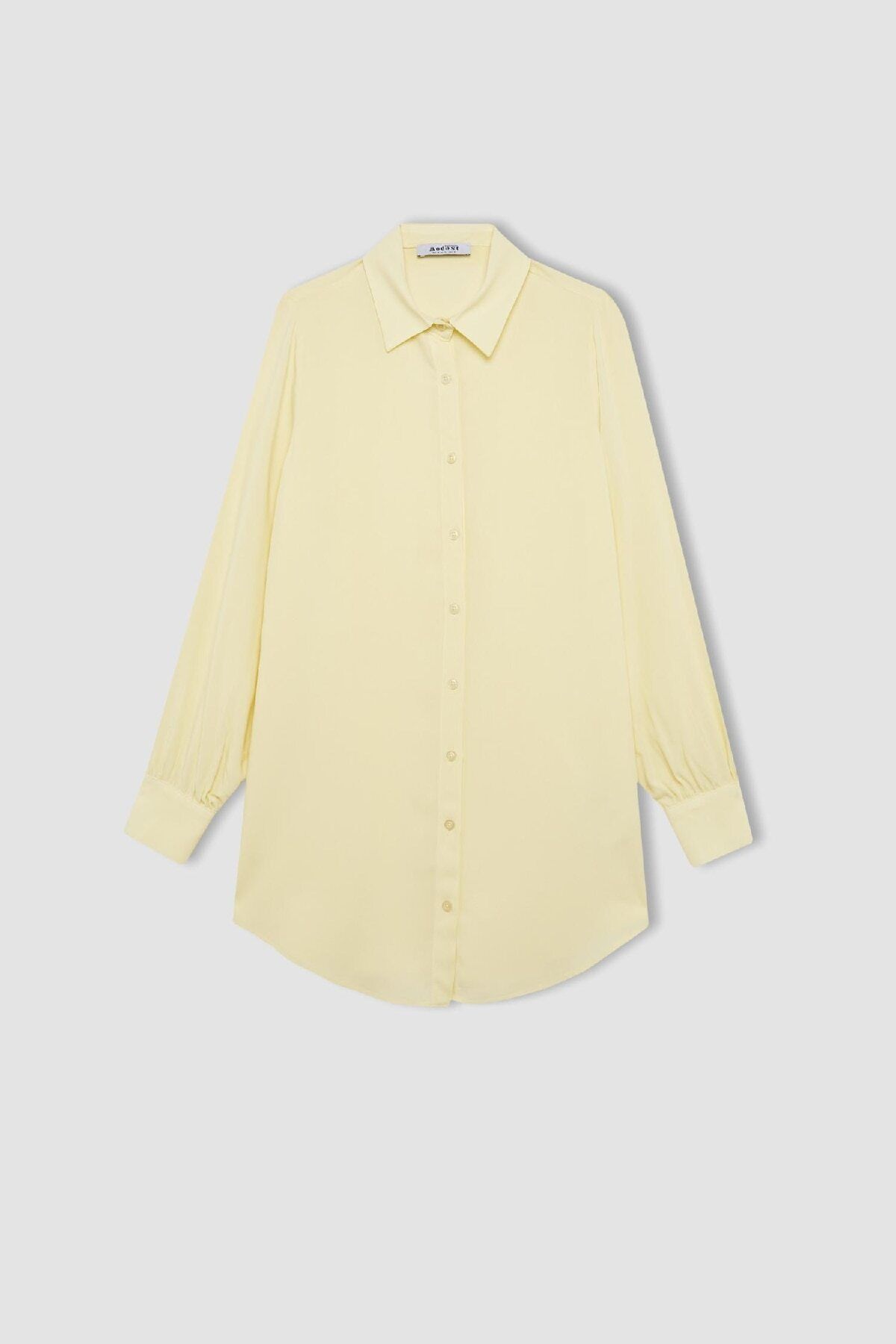 DeFacto-Regular Fit Basic Langarmshirt Tunika Z3538az24sp 7