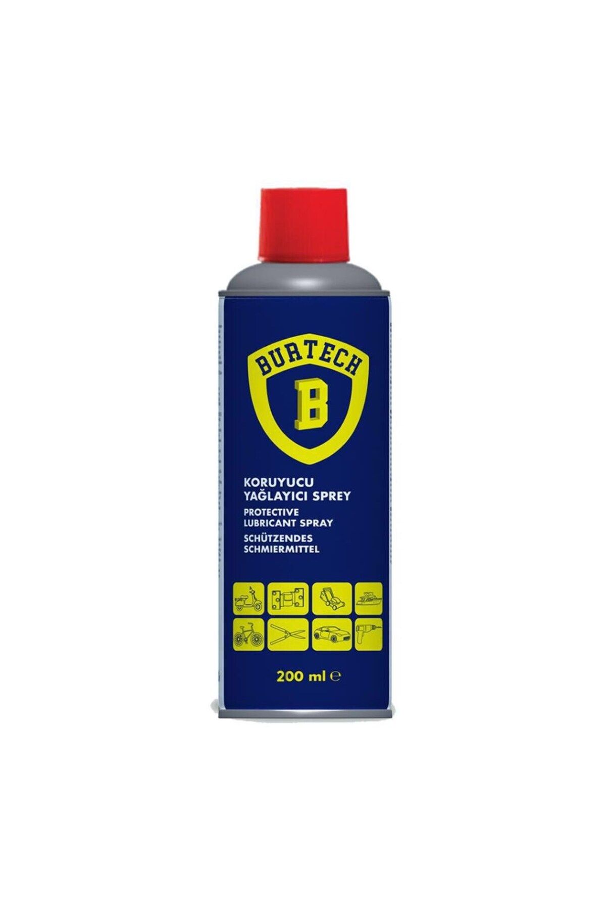 burtech Koruyucu Yağlayıcı Sprey 200ml