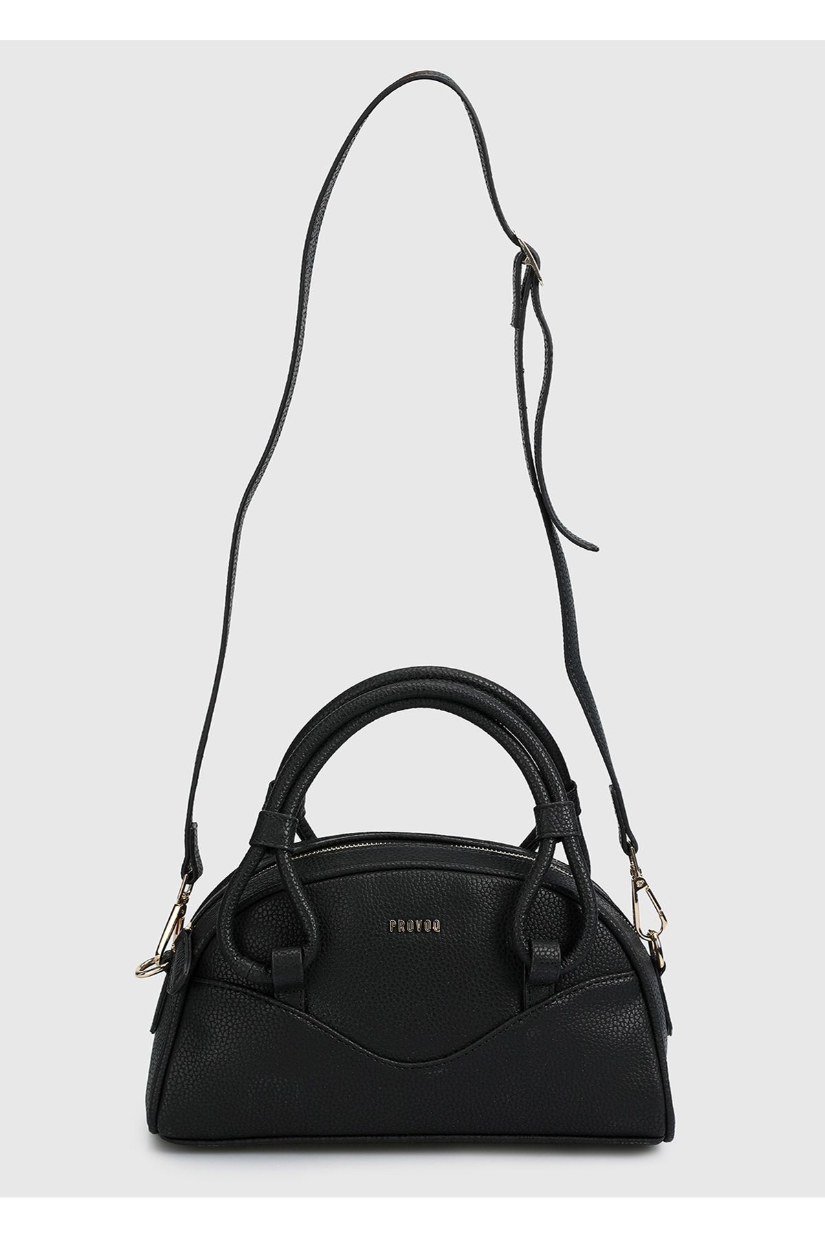 Provoq-Women's Black Handbag 4