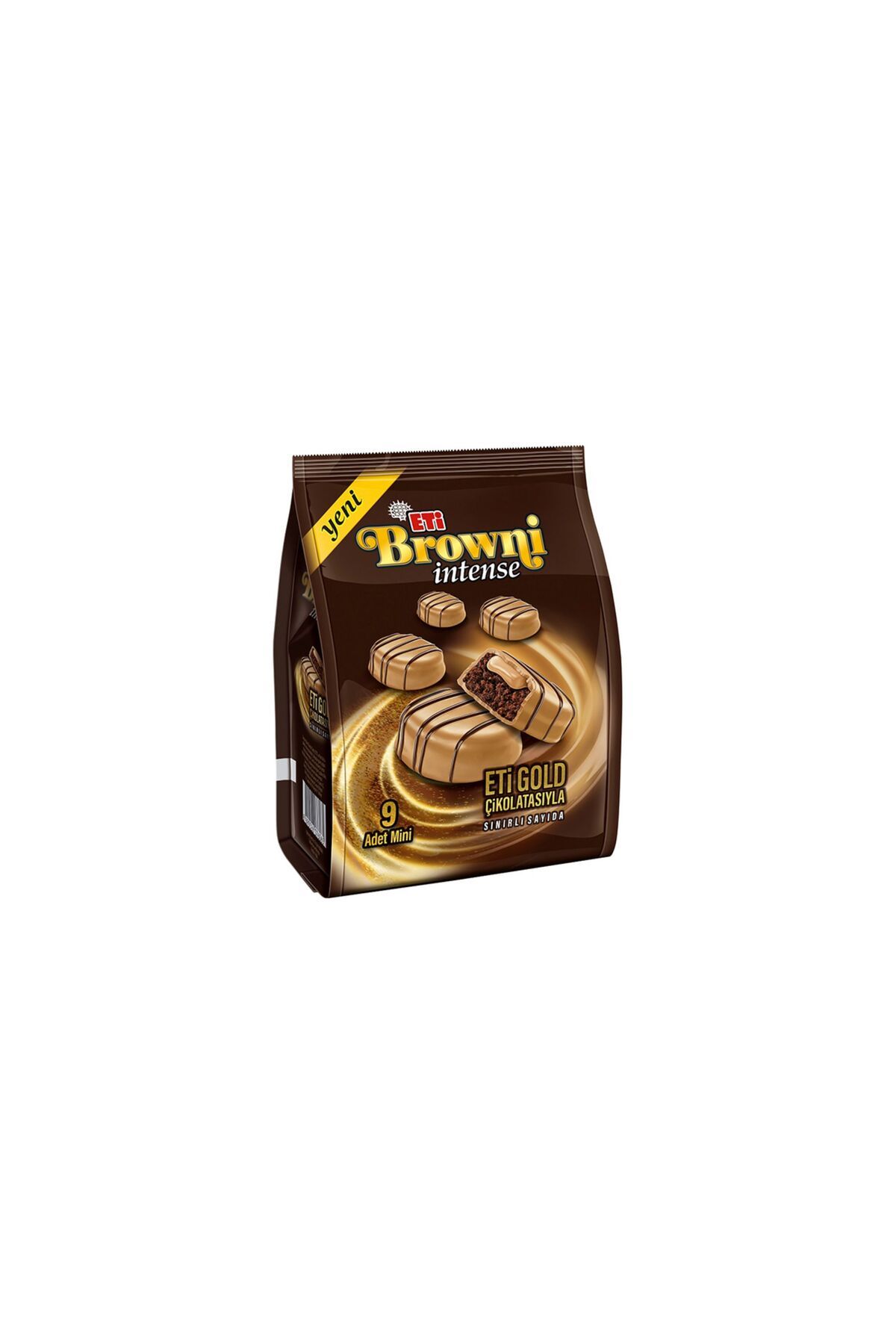 Eti Browni Intense Gold Çikolatalı Mini Kek 135 g x 5 Adet