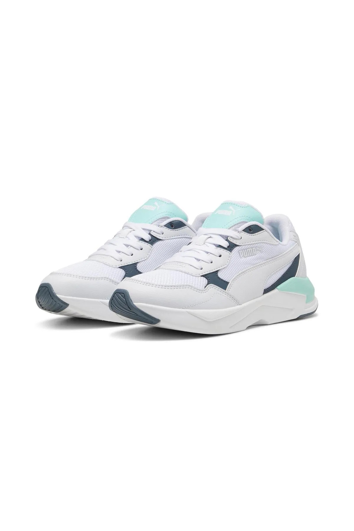پوما X-Ray Speed ​​Lite-PUMA White-Silver Mist-Gray Skies-Mint