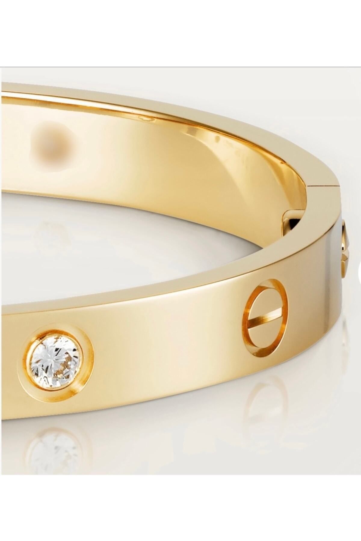 JEWELRY Gold Trend Yeni Paslanmaz Çelik Kadın BileklikXL