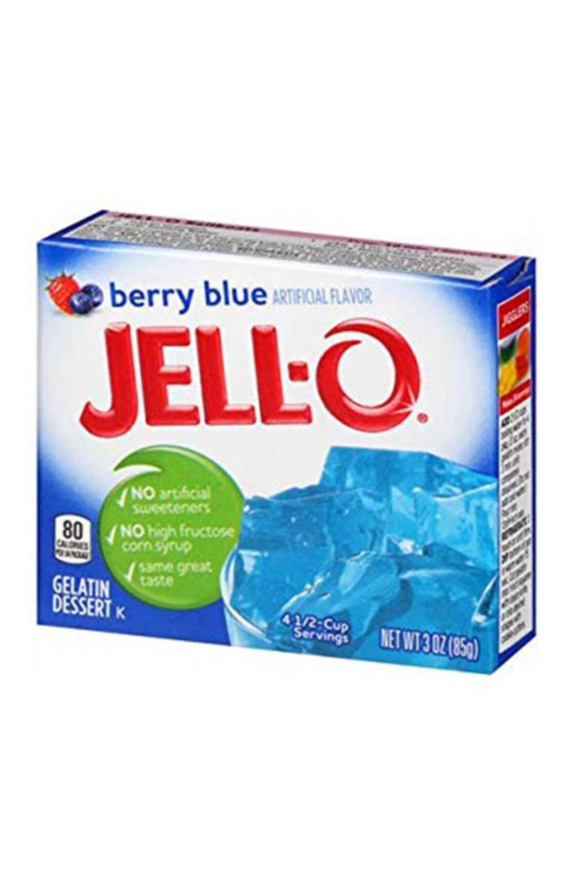 jell-o Berry Blue Jelatin Tatlı 85 Gr.