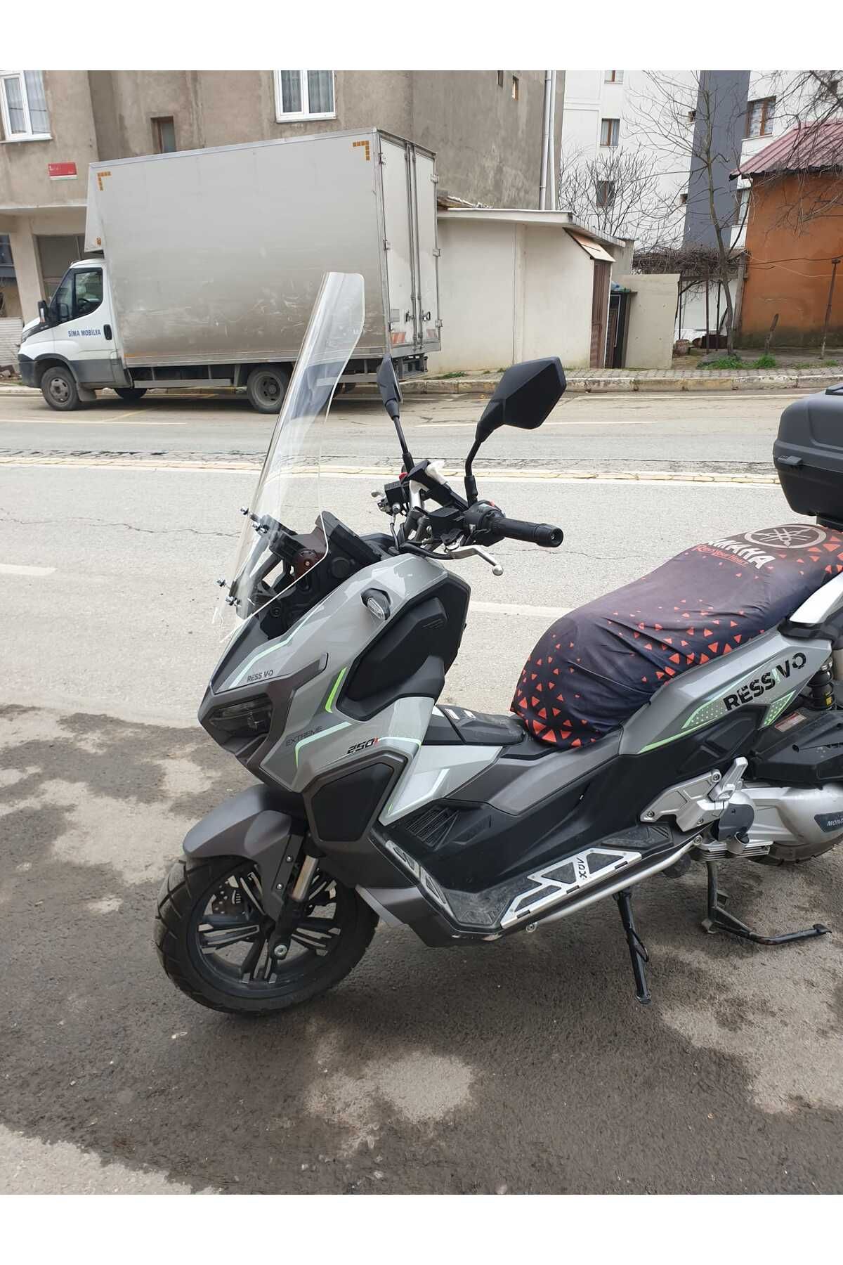 Mondial Ressivo 250 Siperlik Ön Cam 2023-2025 Model 68cm Şeffaf Renkli 4mm