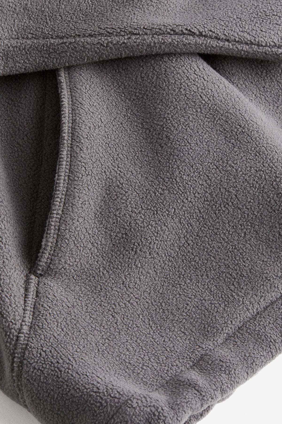 H&M-DryMove™ Fleece zip-top sports top 1