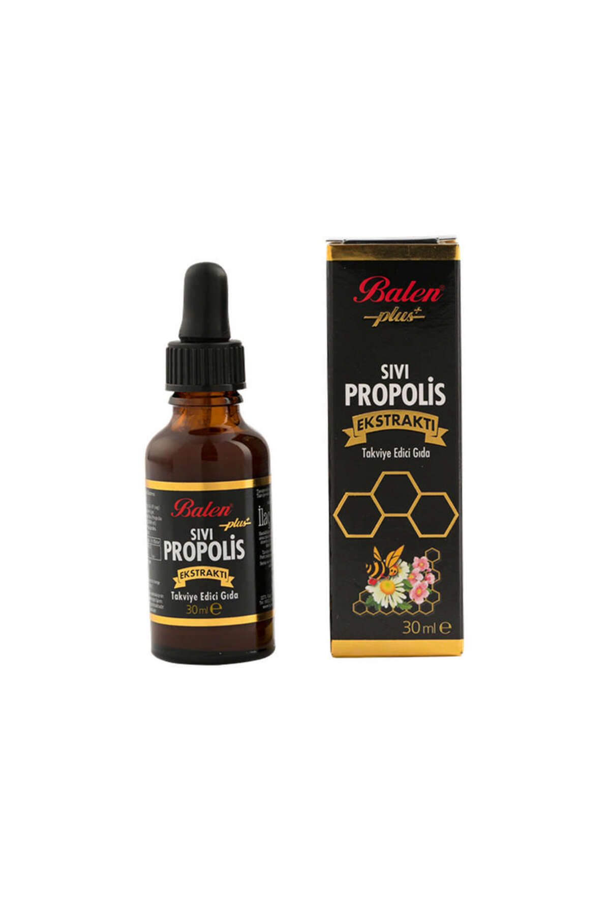 Balen Sıvı Propolis Ekstraktı 30 Ml | Bağışıklı Sistemini Destekleyen Takviye Edici Gı 570008