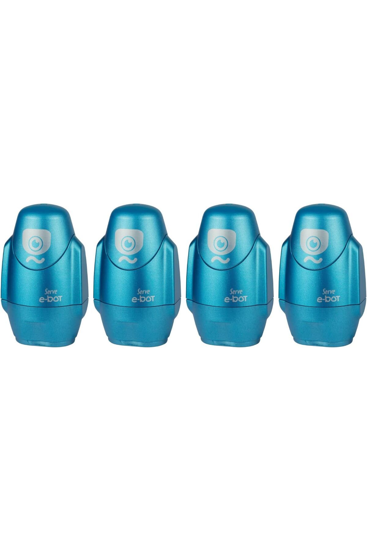 STOREMAX dlshop E-BOT SILGILI KALEMTIRAS METALIK MAVI 4LU SET star 990396