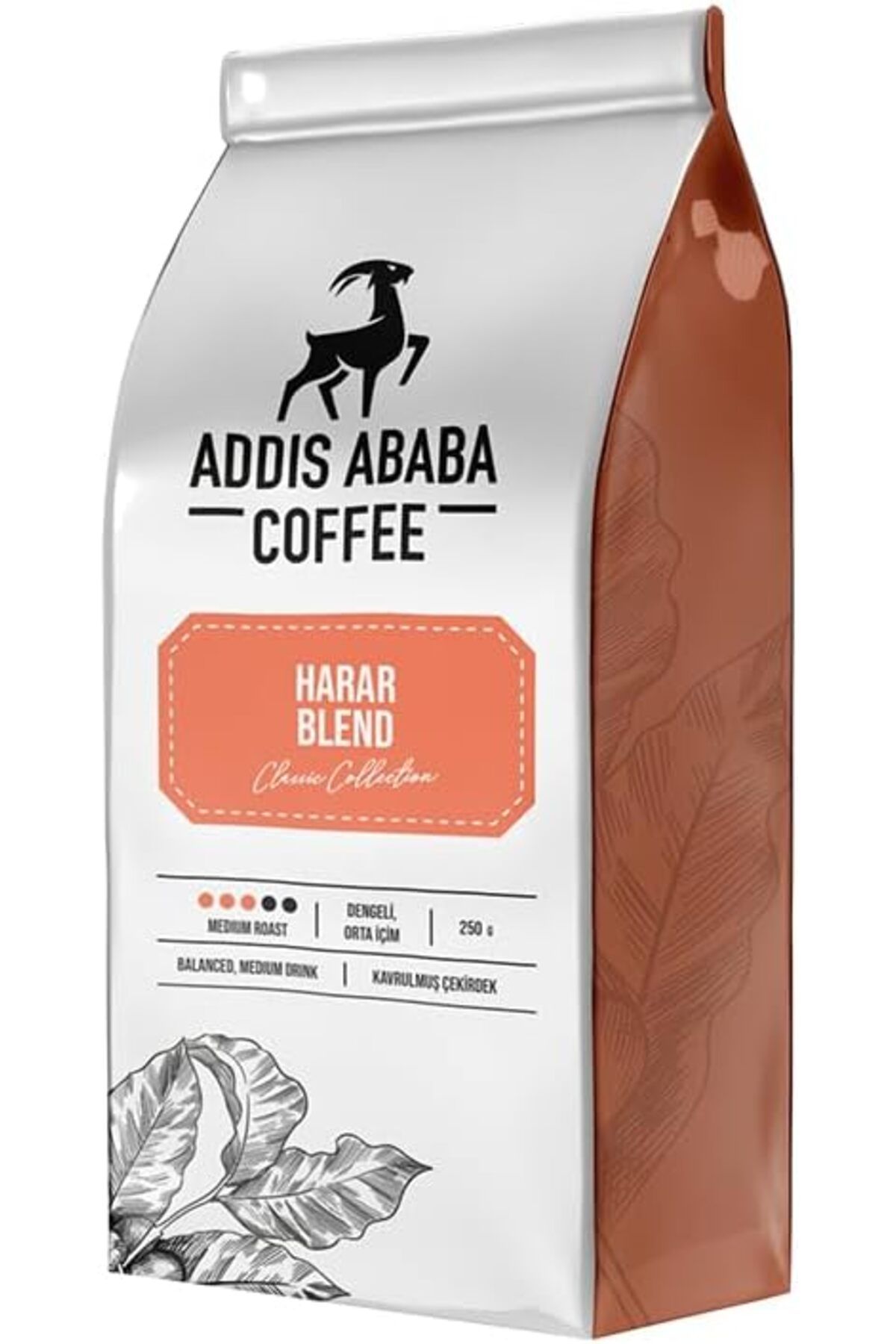 Genel Markalar nslm Ababa Coffee - Harar Blend Kahve 250 Gr (Moka Pot) Star Collections 1037065