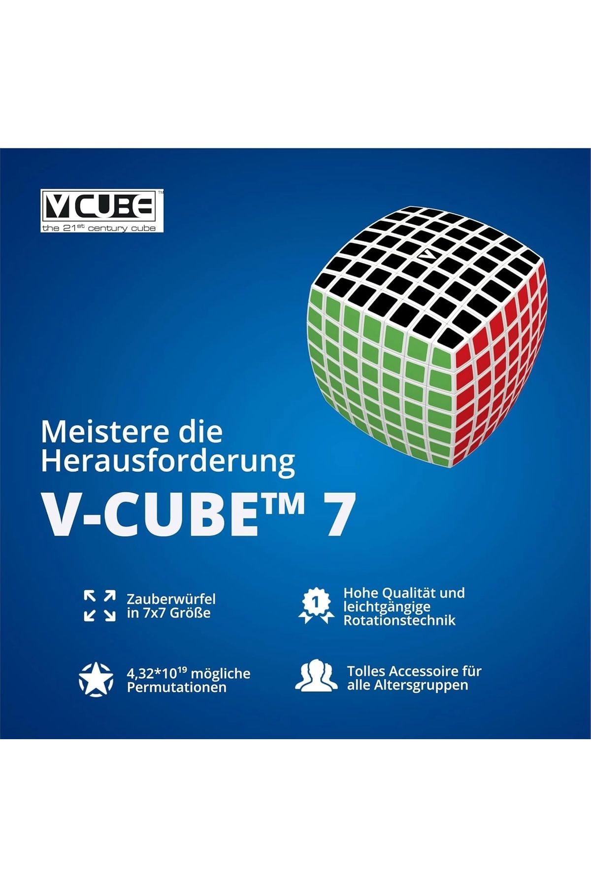 Doğan Oyuncak Dünyası-V-Cube 7X7 Pillow Cube - Intelligence Cube - Intelligence Cube - Smart Cube 8