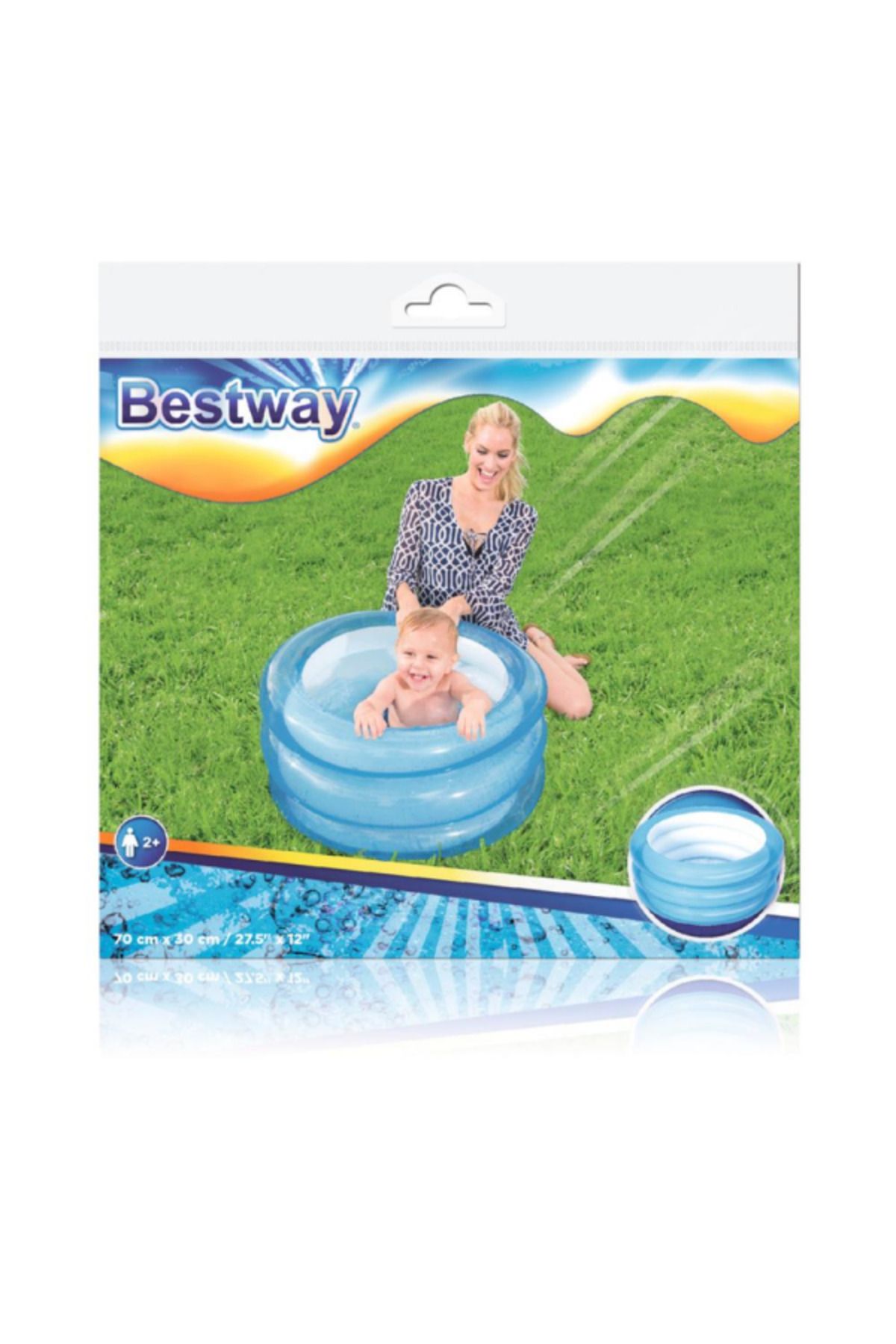 kapsulavm-51033-BLUE - POOL 70CM 3 BUBBLE BUBBLE 2