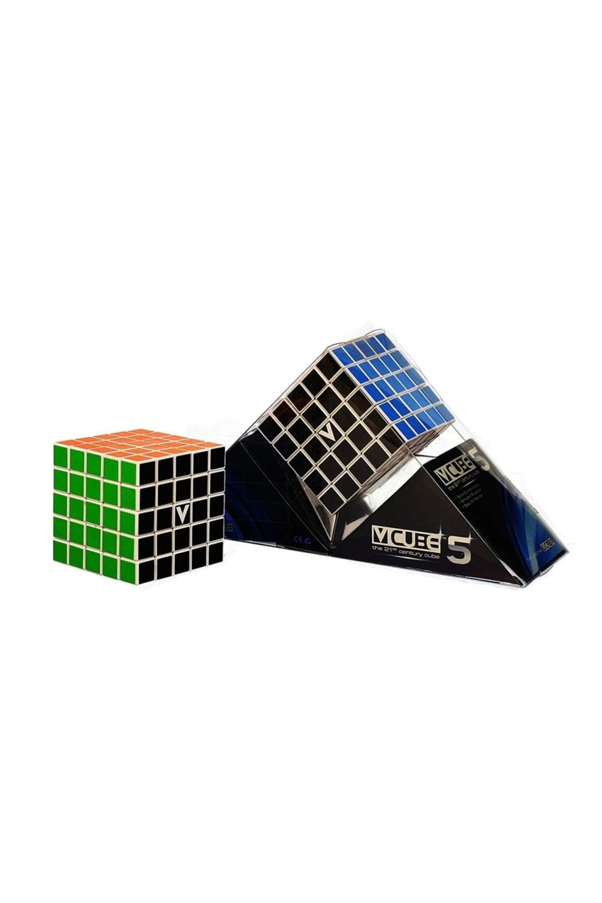 Doğan Oyuncak Dünyası-V-Cube 5X5 Flat Cube - Intellect Cube - Intelligence Cube - Original Cube 4
