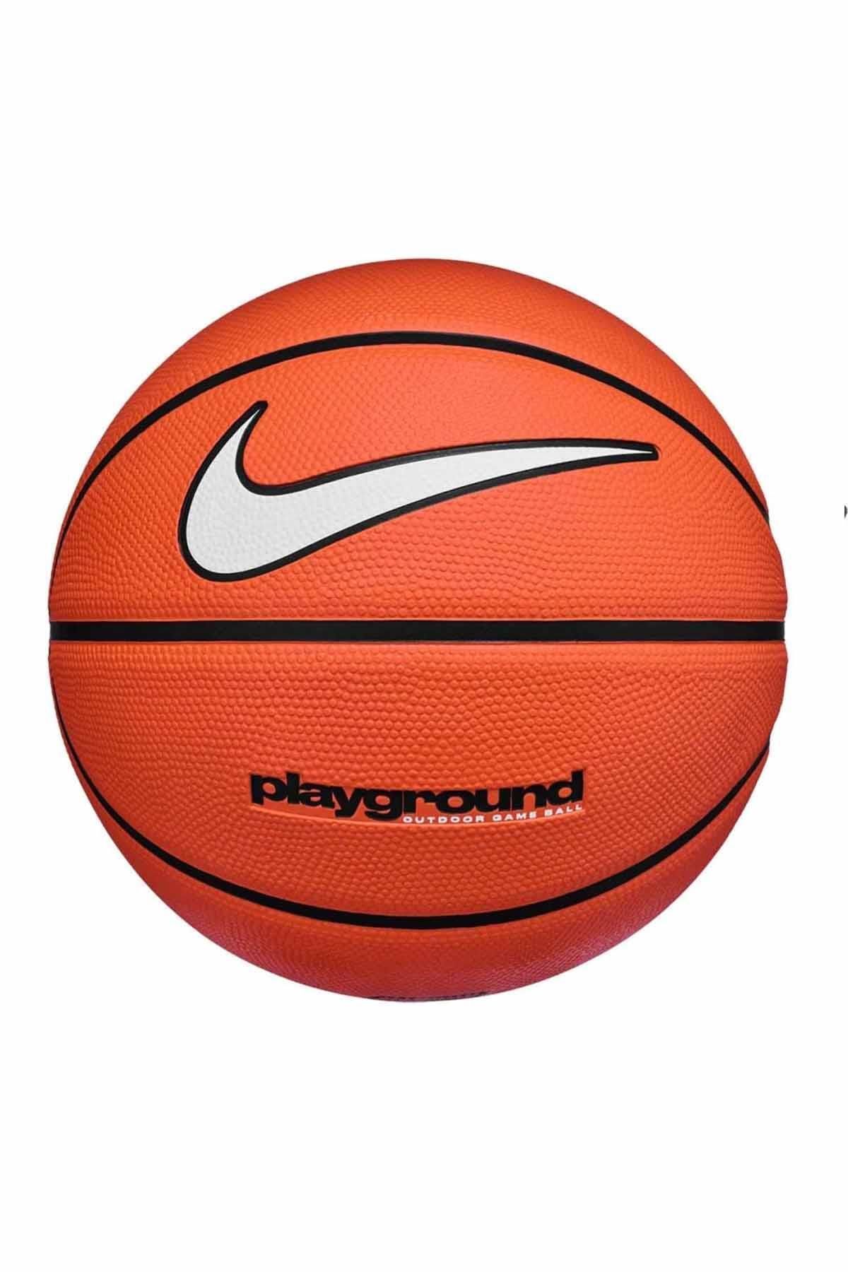 Nike Everyday Playgraund 8p Graphic Deflated Unisex Basketbol Topu N.100.4498.816.07-turuncu