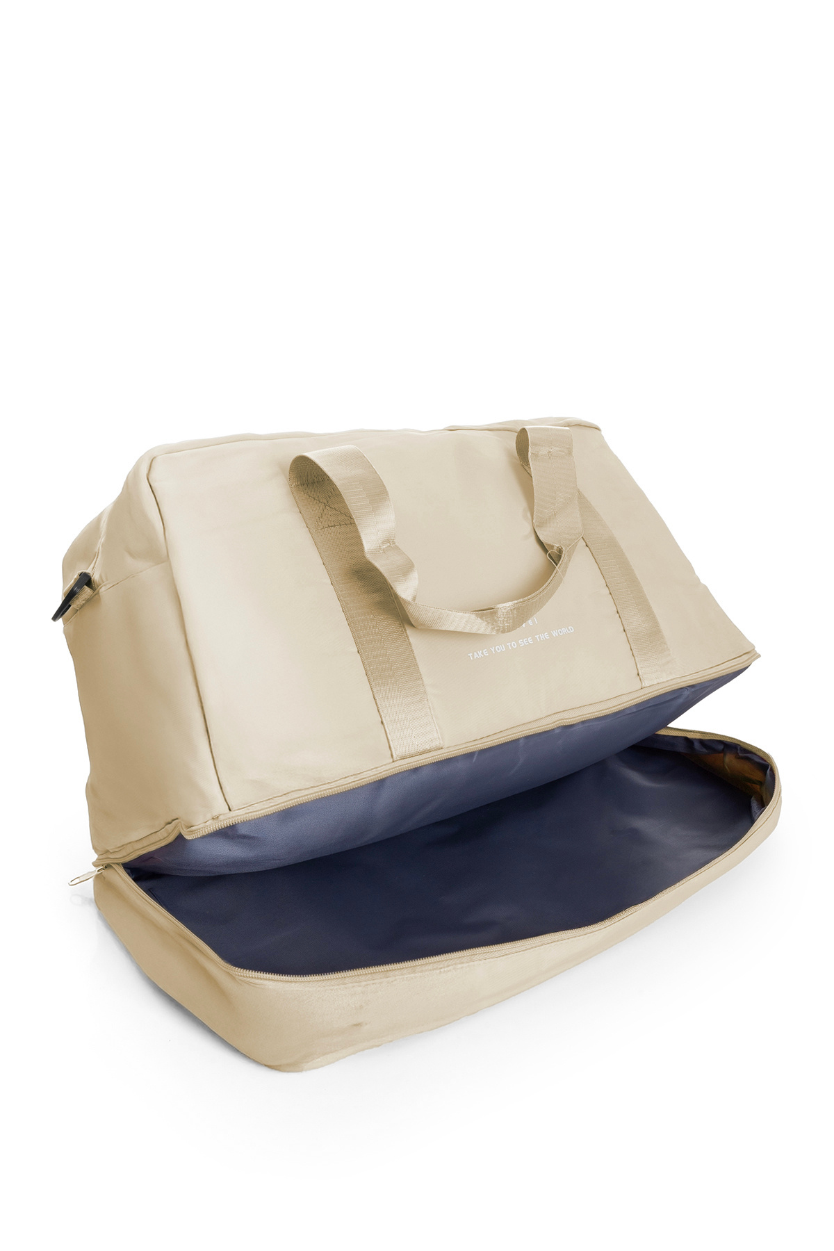 Ecrou-Beige Functional Shoulder Bag 4