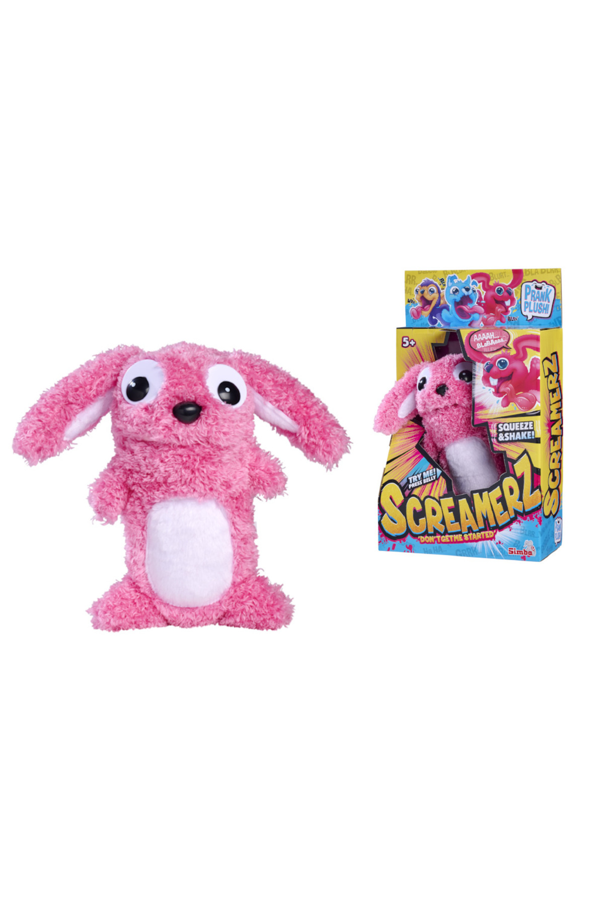 ScreamerZ Audible Plush Punk Rabbit