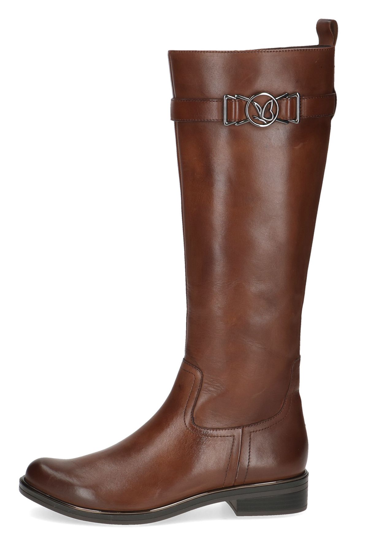 Caprice-Damen Elegante Stiefel 9-25507-43 Braun 303 Cognac Nappa Leder mit CAP Airmotion 3