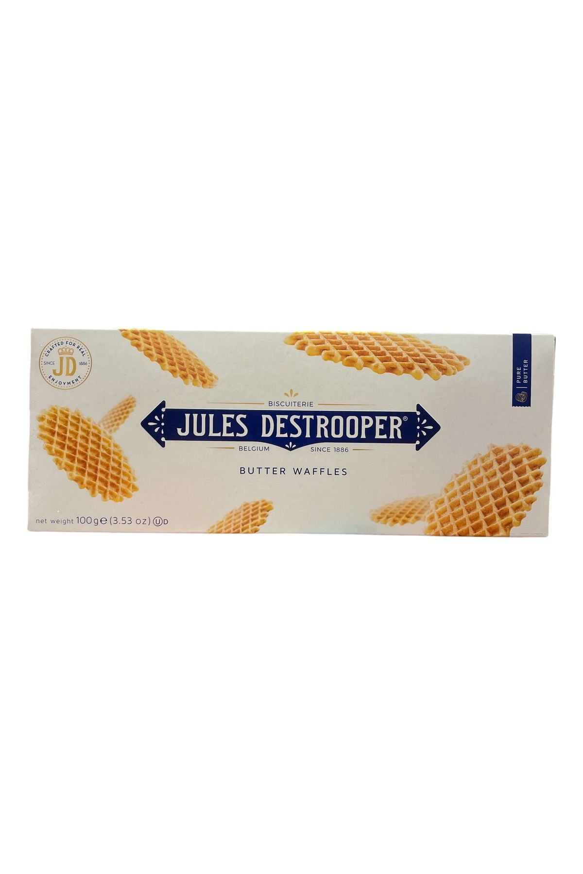 Jules Destrooper Tereyağlı Gofret 100 g.