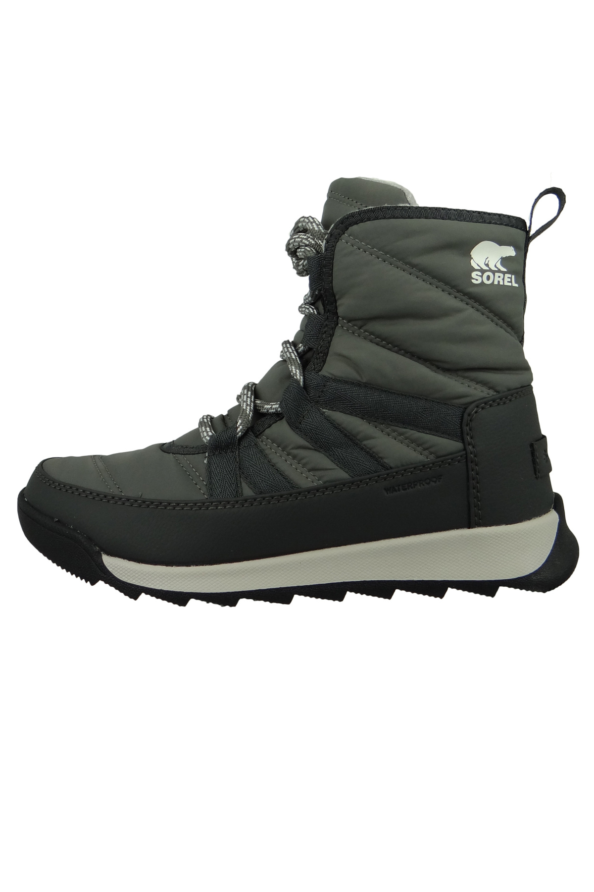Sorel-Sorel Grey Booties Womens Shoes 3