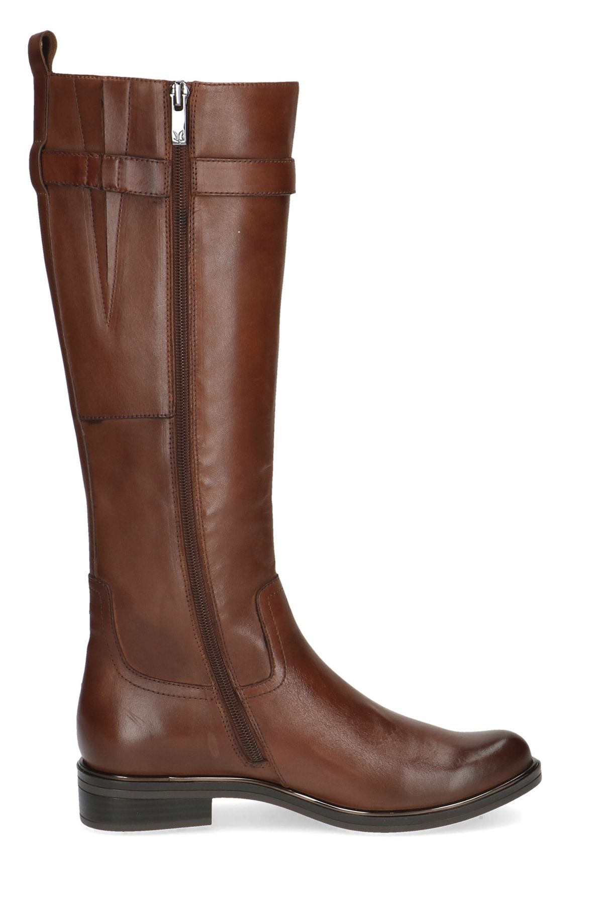 Caprice-Damen Elegante Stiefel 9-25507-43 Braun 303 Cognac Nappa Leder mit CAP Airmotion 5