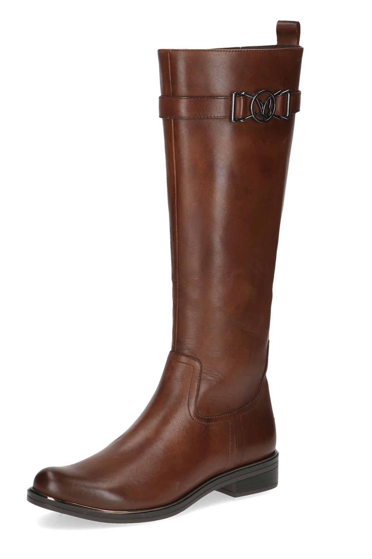 Caprice-Damen Elegante Stiefel 9-25507-43 Braun 303 Cognac Nappa Leder mit CAP Airmotion 2